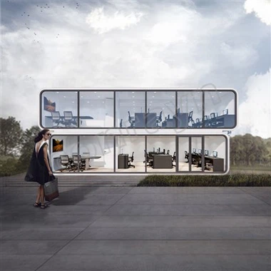 Zwei Schicht Apfelkabine Prefab House
